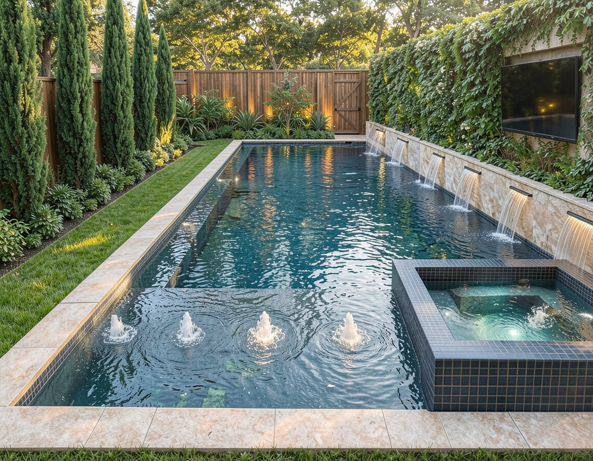 Pool Daylight Rendering